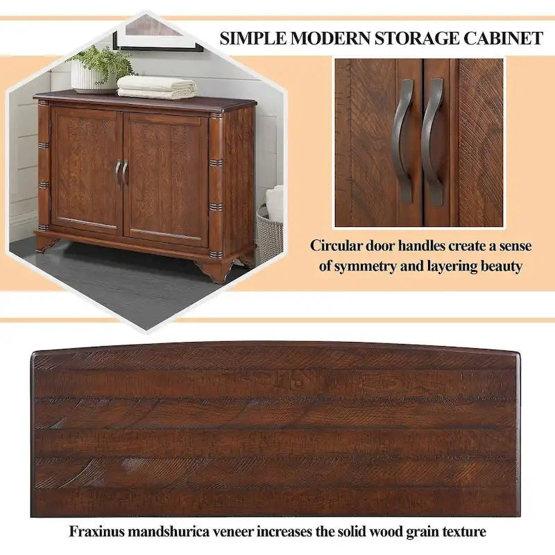 40 Dresser Table with Adjustable Storage Shelves