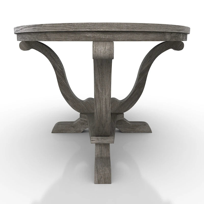 DH BASIC Farmhouse Vintage Grey 48-inch Coffee Table by Denhour