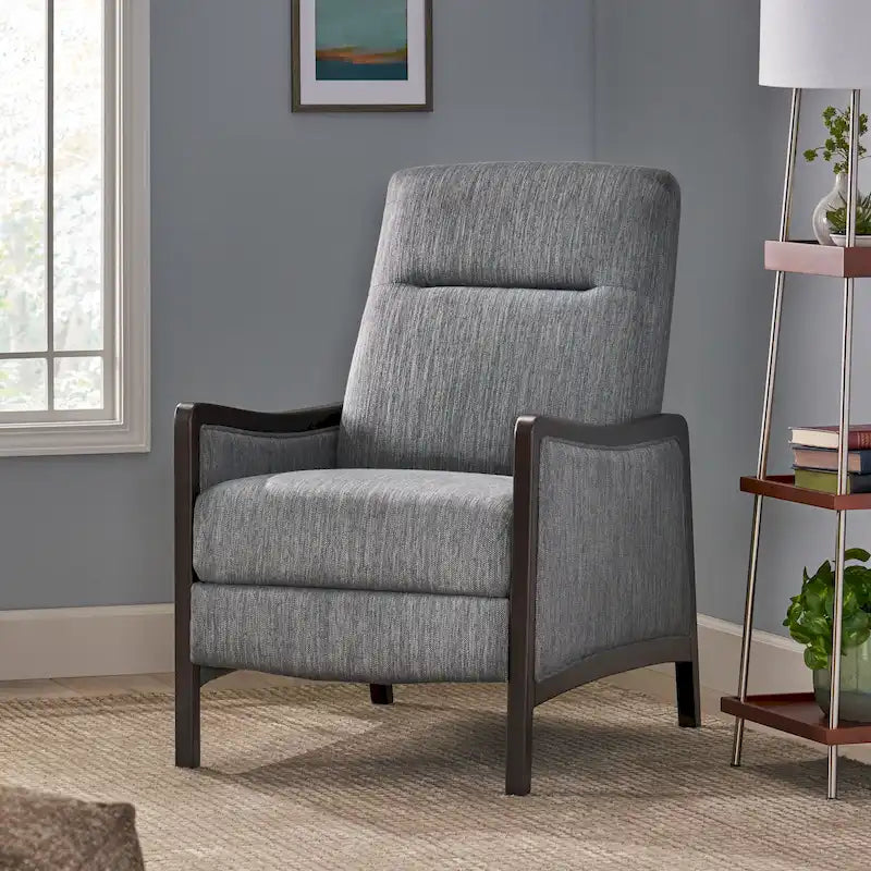 Fauteuil inclinable moderne sans levier de commande (système poussoir)