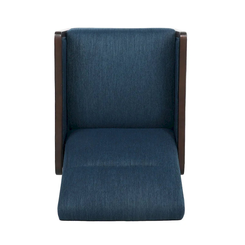 Veatch Contemporary Upholstered Pushback Recliner by Christopher Knight Home