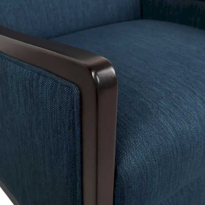 Veatch Contemporary Upholstered Pushback Recliner by Christopher Knight Home