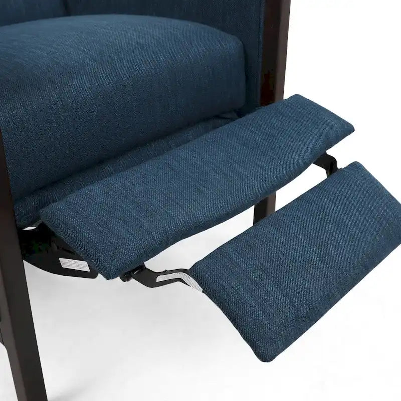 Veatch Contemporary Upholstered Pushback Recliner by Christopher Knight Home