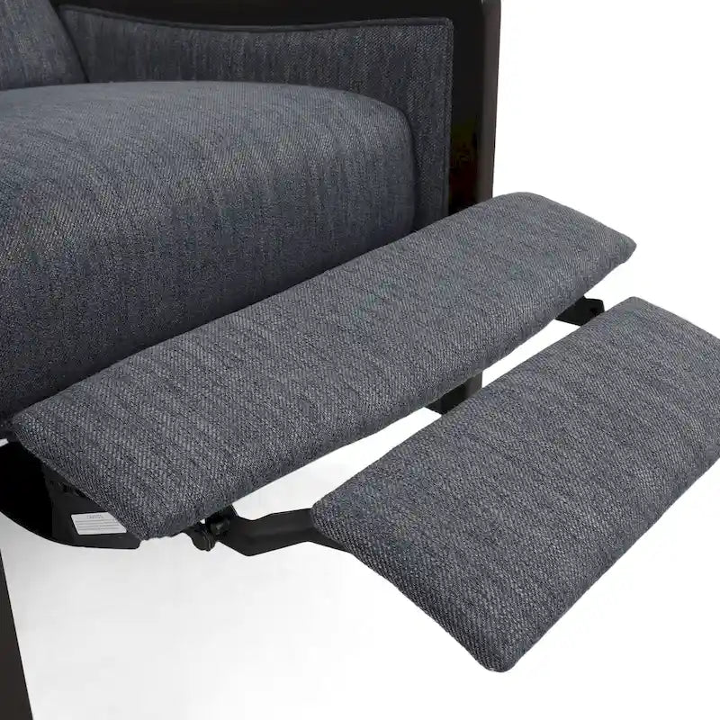 Veatch Contemporary Upholstered Pushback Recliner by Christopher Knight Home