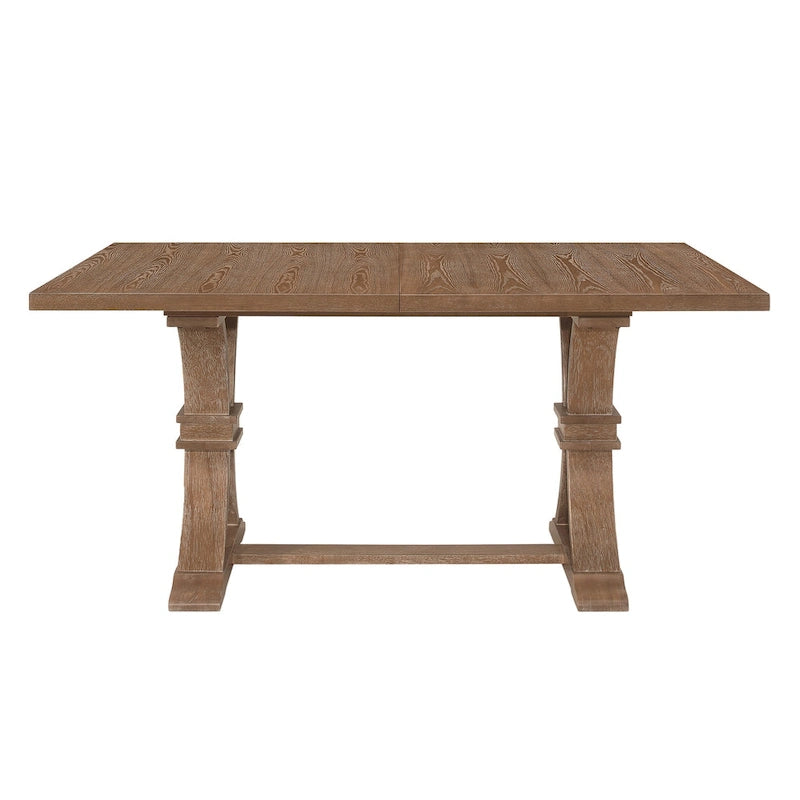 Hudson Fabric and Wood 7 Piece Dining Set by Christopher Knight Home