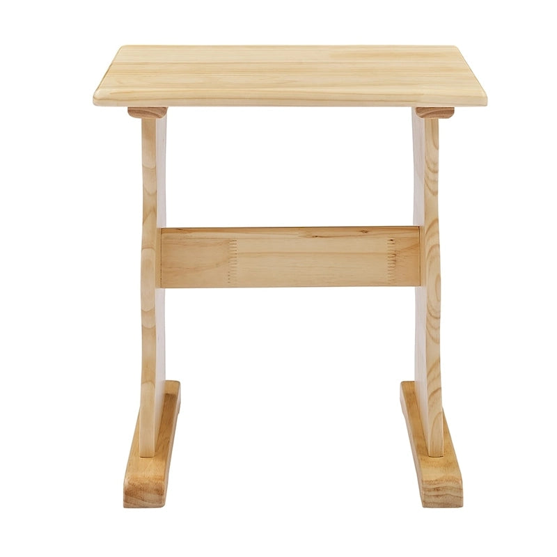 MUSEHOMEINC Traditional Style 3 Piece Solid Wood Breakfast Nook Dining Table Set with Side Bench, Hidden Storage Nook Table Set