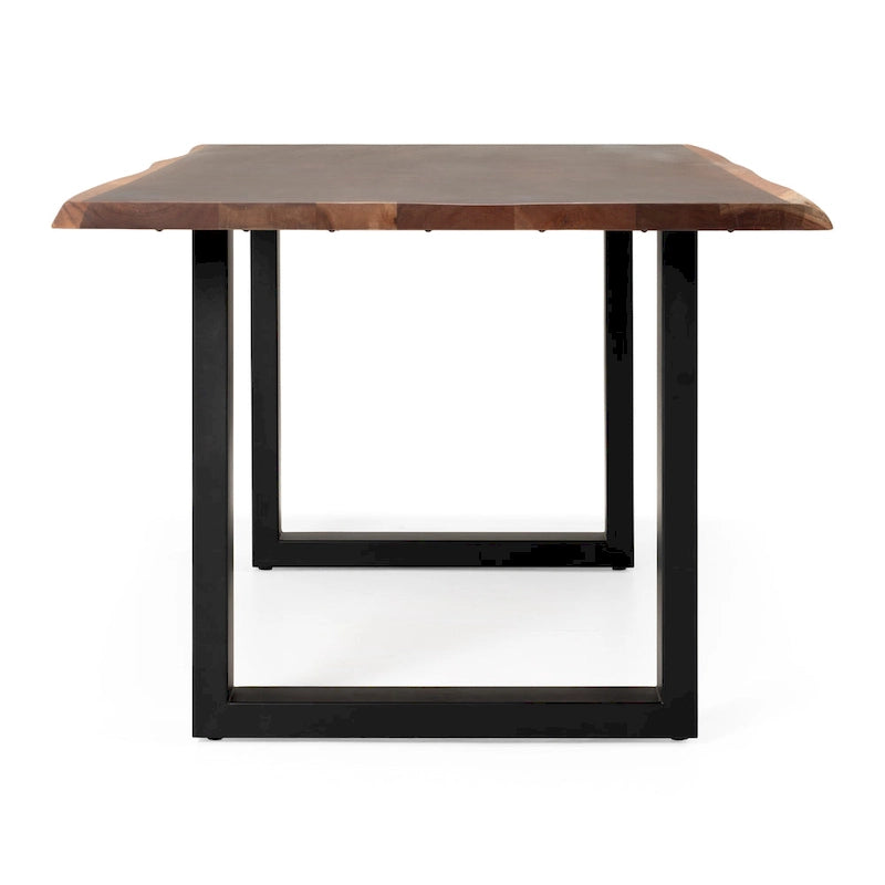 Modrest Taylor Modern Live Edge Wood Dining Table