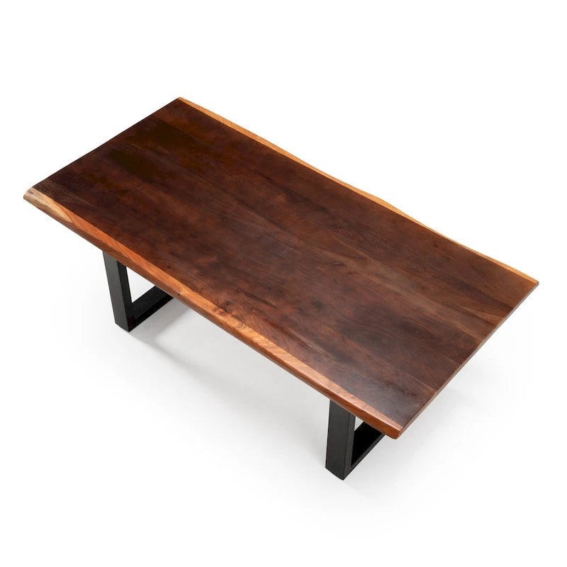 Modrest Taylor Modern Live Edge Wood Dining Table