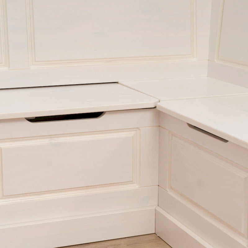 Josie White Corner Breakfast Nook