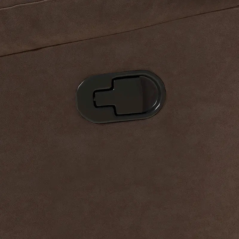 Manual Recliner Chair with Overstuffed Arm and Back