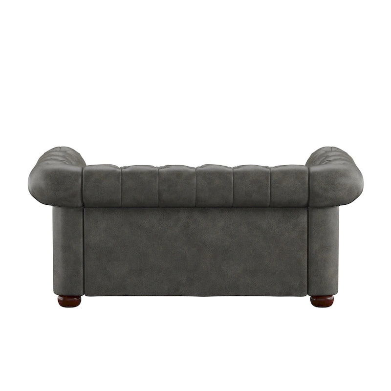 Knightsbridge Tufted Chesterfield Loveseat by iNSPIRE Q Artisan