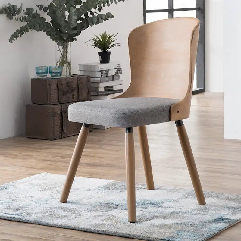 Corvus Calvados Mid-century Modern Dining Chairs (Set of 2)