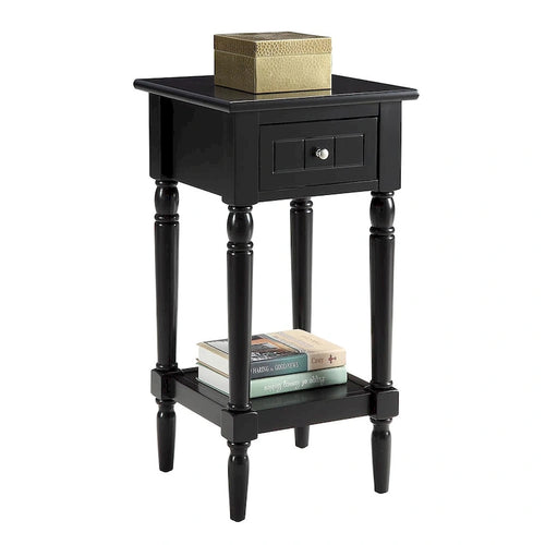 1 Drawer Accent Table with Shelf