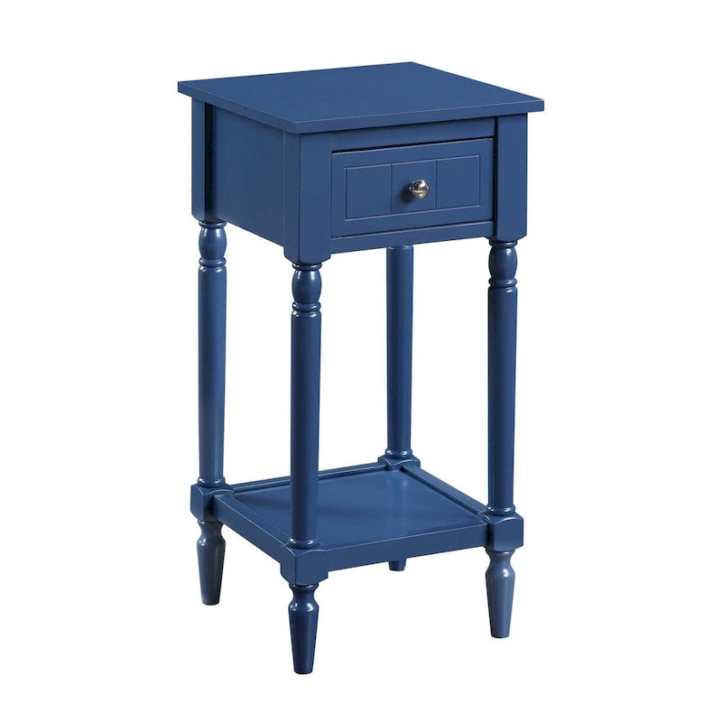 Convenience Concepts French Country Khloe 1 Drawer Accent Table with Shelf