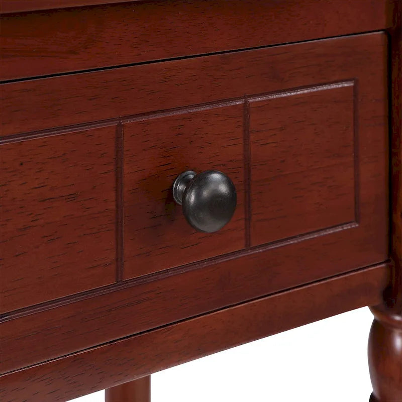 Convenience Concepts French Country Khloe 1 Drawer Accent Table with Shelf