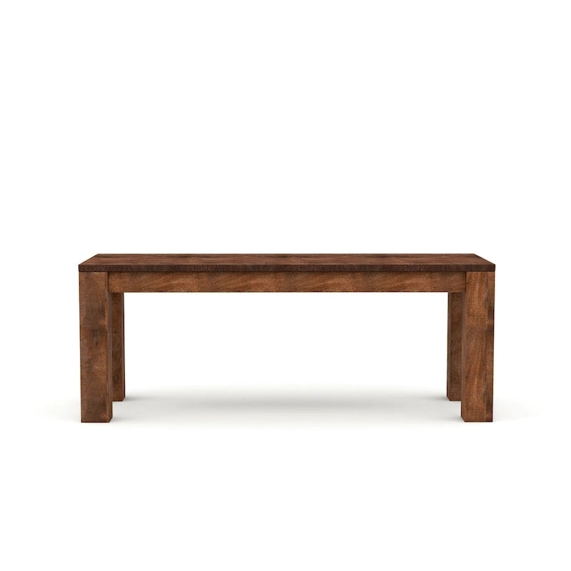 Anaisha Rustic Solid Mango Wood Dining Bench by Furniture of America