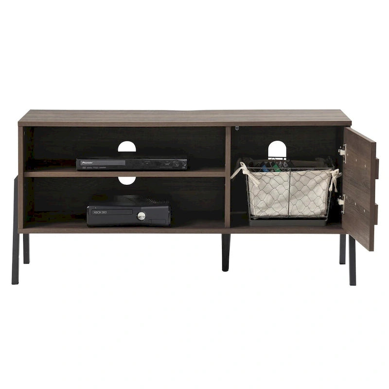 WAMPAT Mid-Century TV Stand Wood TV Console for TV's up to 55 - 42 inches