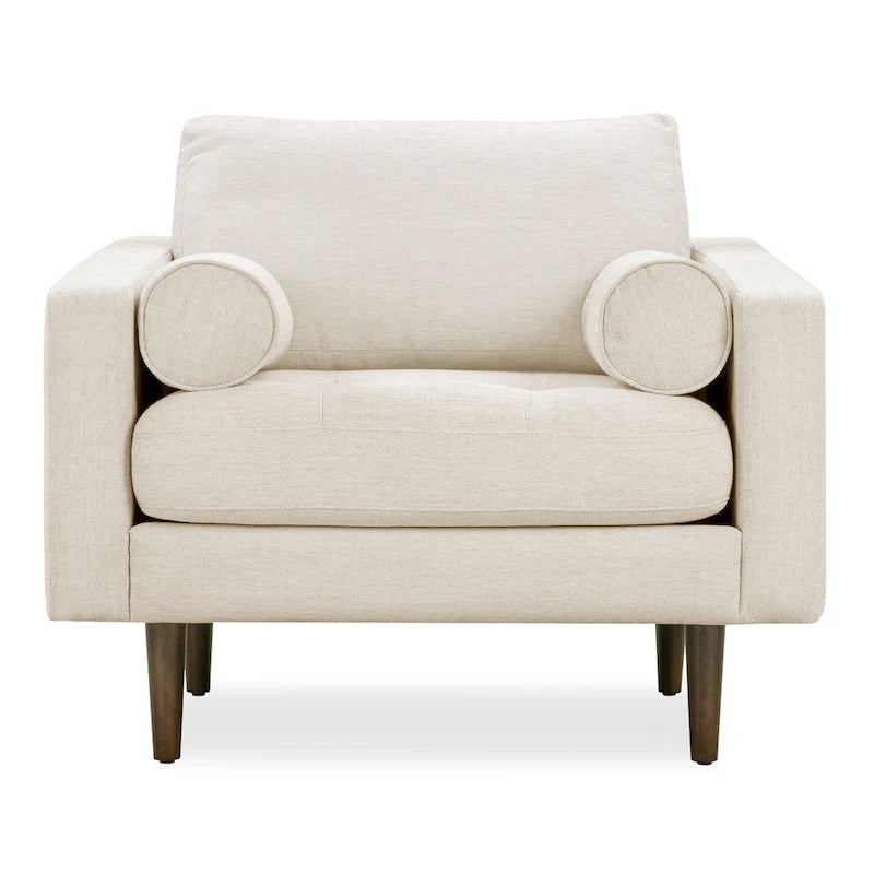 Poly & Bark Napa Fabric Lounge Chair