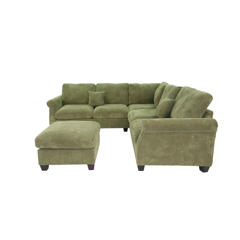 Poundex 4-pcs Sectional