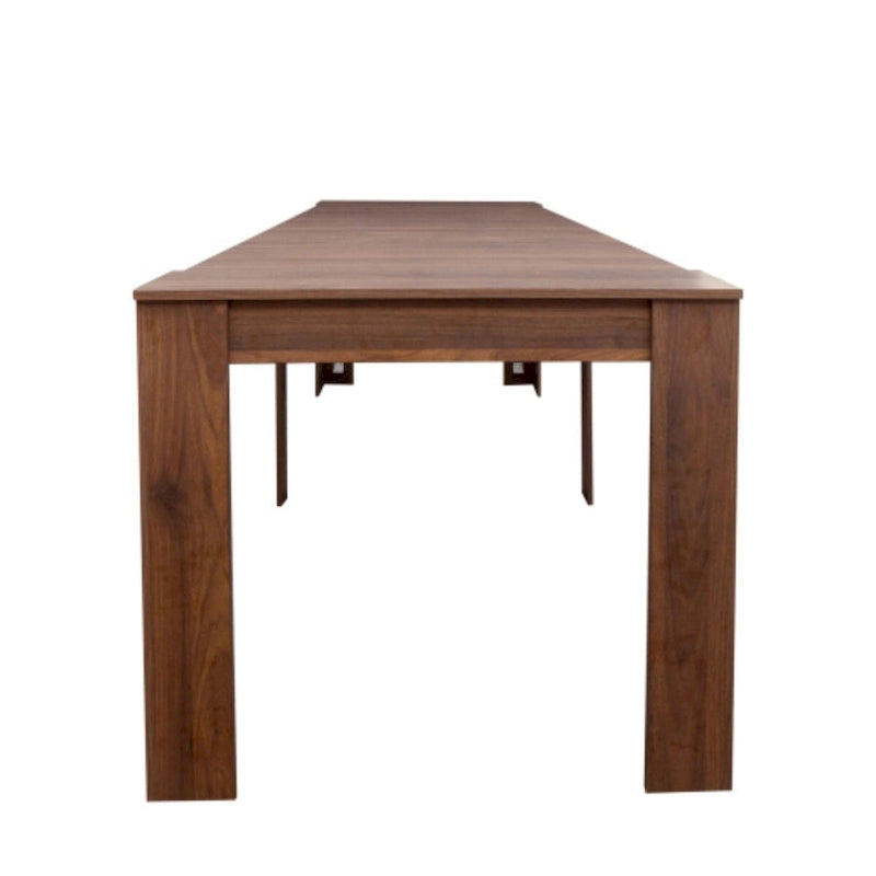 Multifunctional Extendable Rectangular Console Dining Table for 4-8 People