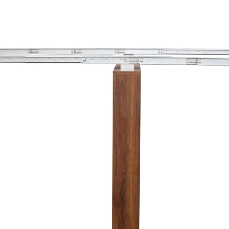 Multifunctional Extendable Rectangular Console Dining Table for 4-8 People