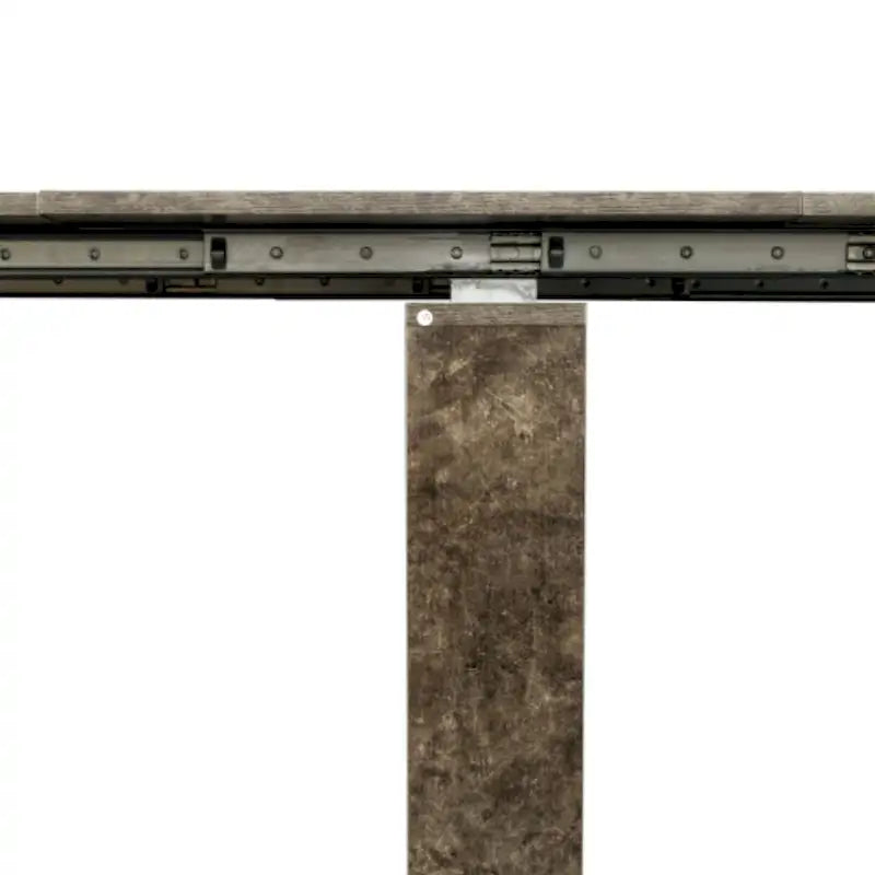 Multifunctional Extendable Rectangular Console Dining Table for 4-8 People