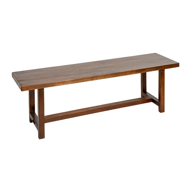 Elegant Acacia Trestle Bench